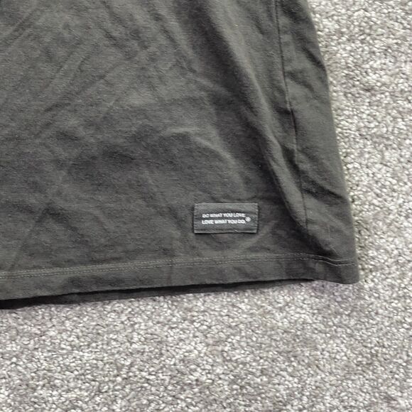 Life Is Good Black Tee with Green Print - Picture 2 of 10